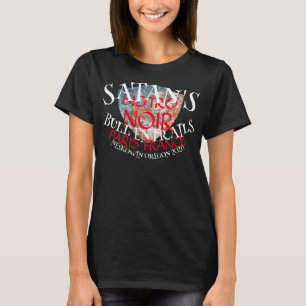 T-SHIRT BISTRO DE BOYAUX DE TAUREAU DE SATAN PARIS FRANCE