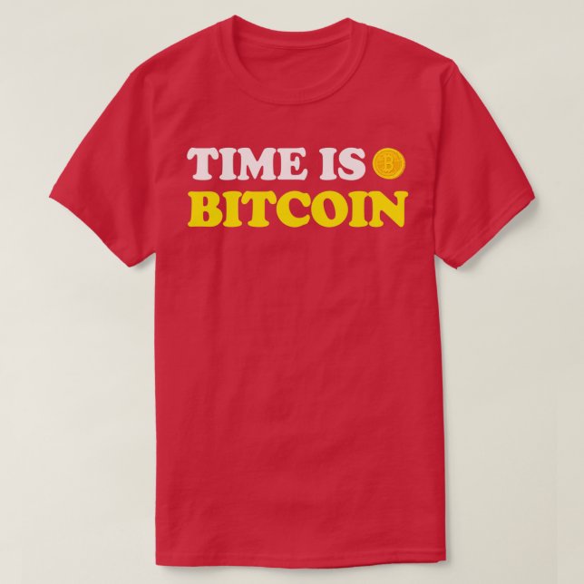 T-shirt Bitcoin 16 (Design devant)