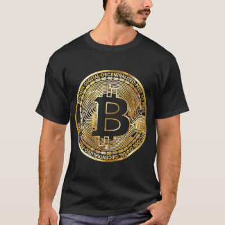 T-shirt Bitcoin BTC Coin Crypto Trader #bitcoin Futur grat