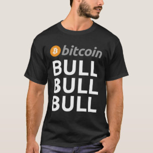 T-shirt Bitcoin Bull CryptoCurrency BTC Hodl