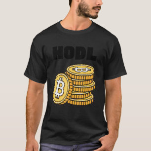 T-shirt Bitcoin Crypto Blockchain Plan B Siège décentralis