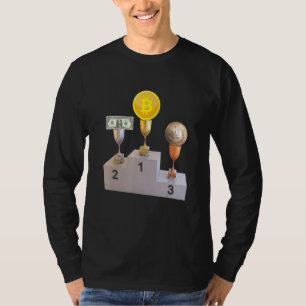 T-shirt Bitcoin El Salvador Cryptomonnaie Btc Salvadoreo