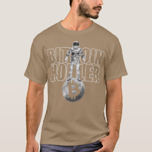 T-shirt Bitcoin Hodler Comme Astronaut Crypto En Univers C