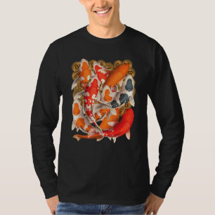 T-shirt Bitcoin Koi Fish Pond