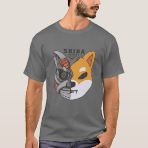 T-shirt Bitcoin Shiba Inu HODL Coin Conception du jeton