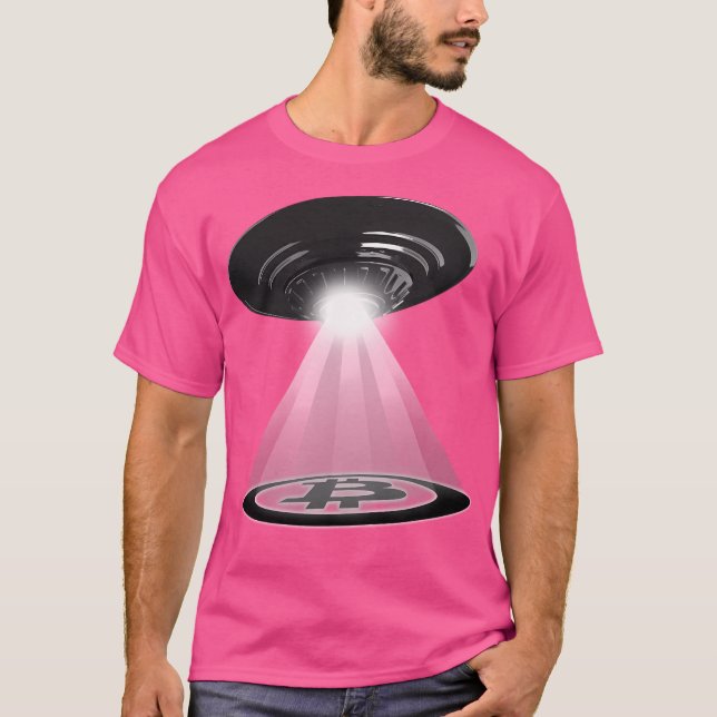 T-shirt Bitcoin Ufo (Devant)