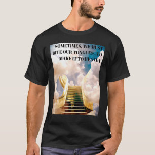 T-shirt Bite Ton Tee De Langue