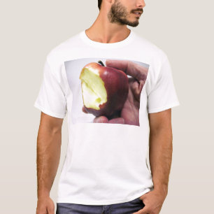 T-shirt Bitten Red Apple
