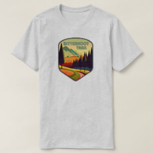 T-shirt Bitterroot Trail Montana Coloris