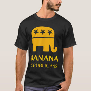 T-shirt Bizarre républicaine banane politique