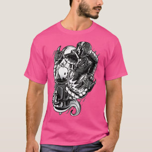 T-shirt BJJ Astronaut Tee Flying Armbar Jiu Jitsu