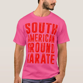 T-shirt Bjj Brésilien Jiu Jitsu Sud-Américain Ground Kara