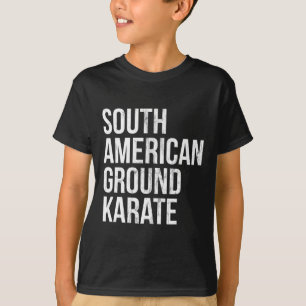 T-shirt Bjj Brésilien Jiu Jitsu Sud-Américain Ground Kara