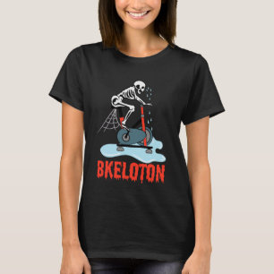 T-shirt Bkeloton Squelette à rotation Squelette à l'intéri