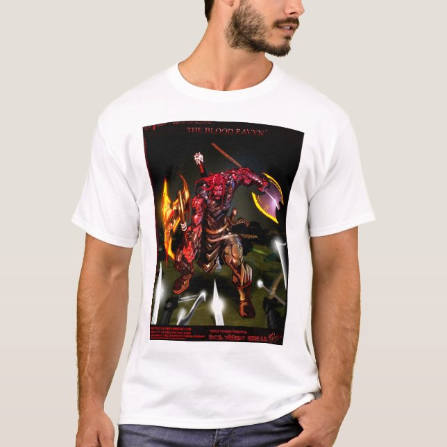 T-SHIRT BKS FINEST 4056 CHEMISE RAVYN SANGUIN (Devant)