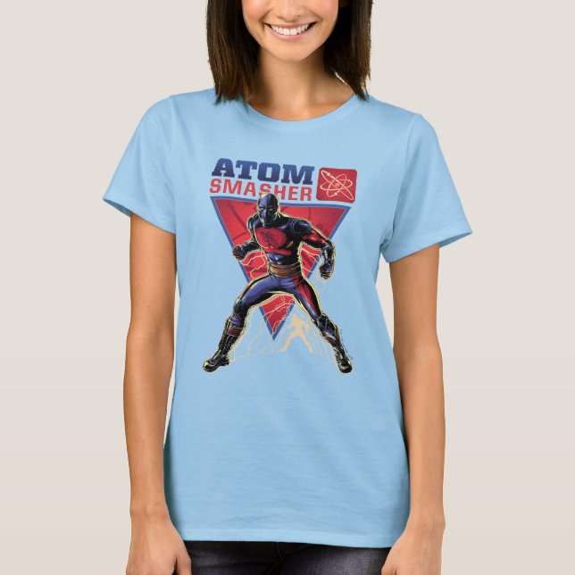 T-shirt Black Adam | Graphique de caractères de masher Ato (Devant)