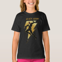 Black Adam Lightning Bolt Illustration du caractèr