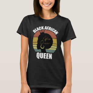 T-shirt Black African American Queen BLM Black History