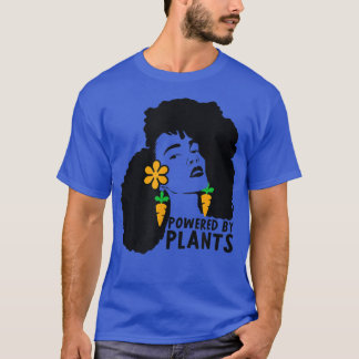 T-shirt Black African American Woman Vegetarian African C