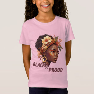 T-Shirt Black and proud