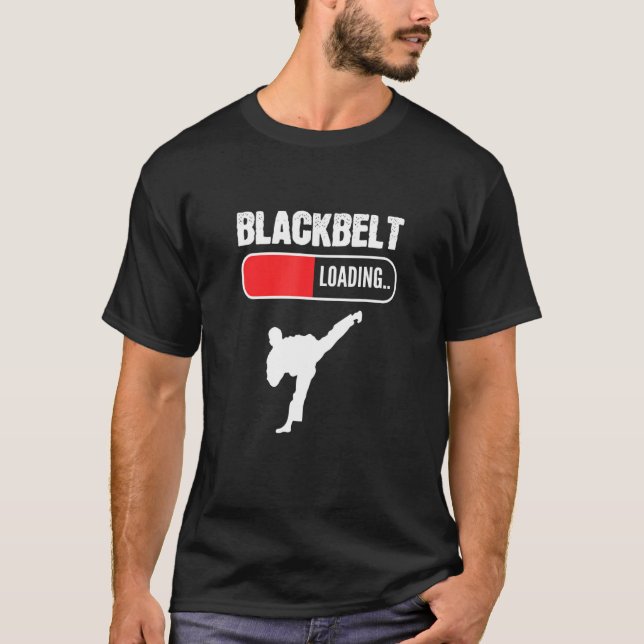 T-shirt Black Belt Chargement personne dédiée (Devant)
