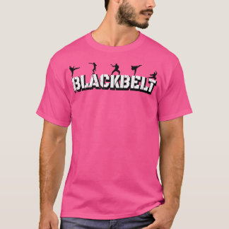 T-shirt Black Belt Karate Taekwondo Martial Arts
