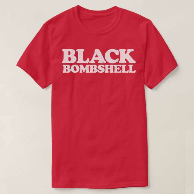 T-shirt Black Bombshell (Design devant)