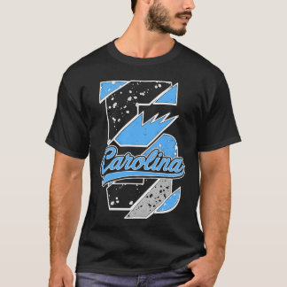 T-shirt Black Carolina 5 AJ5 Carolina Script Correspondant