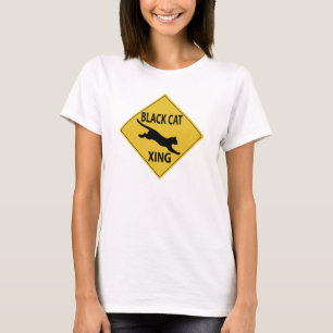 T-shirt Black Cat Xing