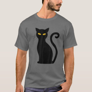 T-shirt Black Catteaches You Magic