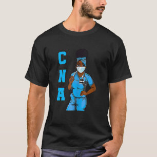 T-shirt Black CNA Magique Afro Girl Pride