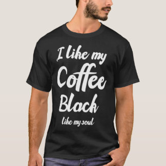 T-shirt Black Coffee labrador propriétaire golden retrieve