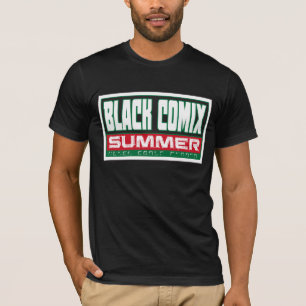 T-shirt Black Comix Summer (panafricain)