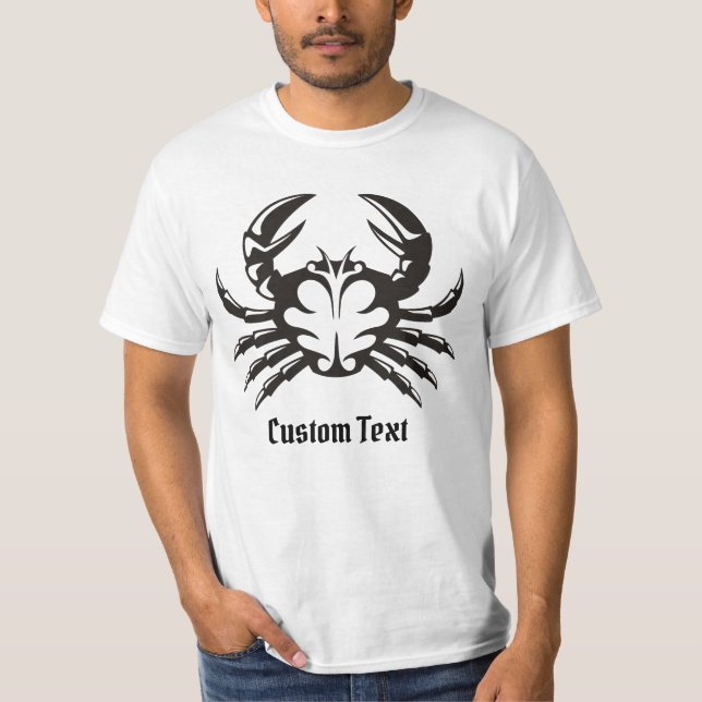 T-shirt Black Crab (Devant)