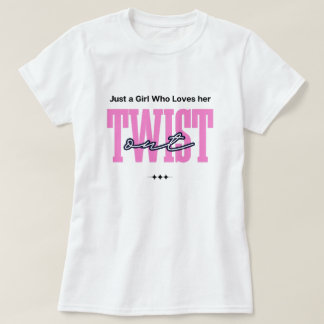 T-shirt Black Curls Twistout Appreciation Curly Hair Tee