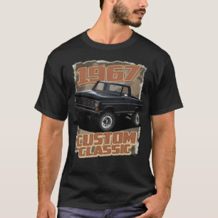 T-shirt Black Custom Classic animal de ferme drôle yoga