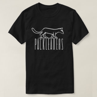 T-shirt *Black* de pièce en t de logo de PackLeader des