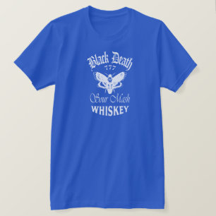 T-shirt Black Death 777 - Décès Tête Whiskey