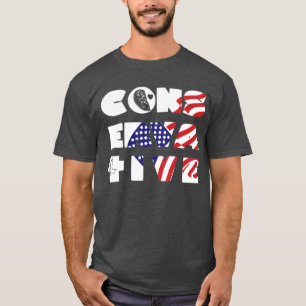 T-shirt Black Dove Cross US Drapeau Pro-Life Conservateur