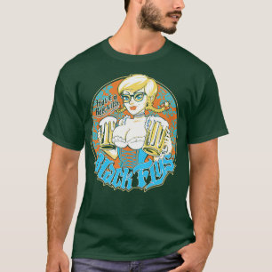 T-shirt Black Flys Ont Une Bière T T