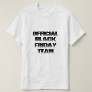 T-shirt Black Friday Team