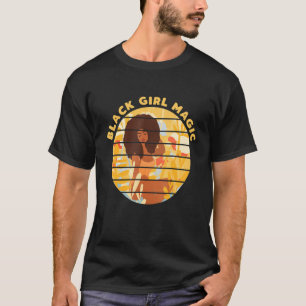 T-shirt Black Girl Magic Afro Diva Melanin Queen