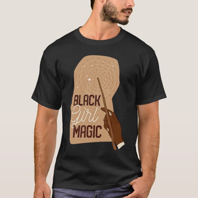 T-shirt Black Girl Magic Black History BHM African (Devant)