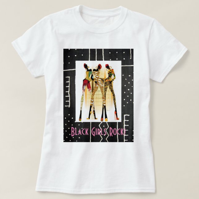 T-shirt Black Girls Rock ! ! ! (Design devant)