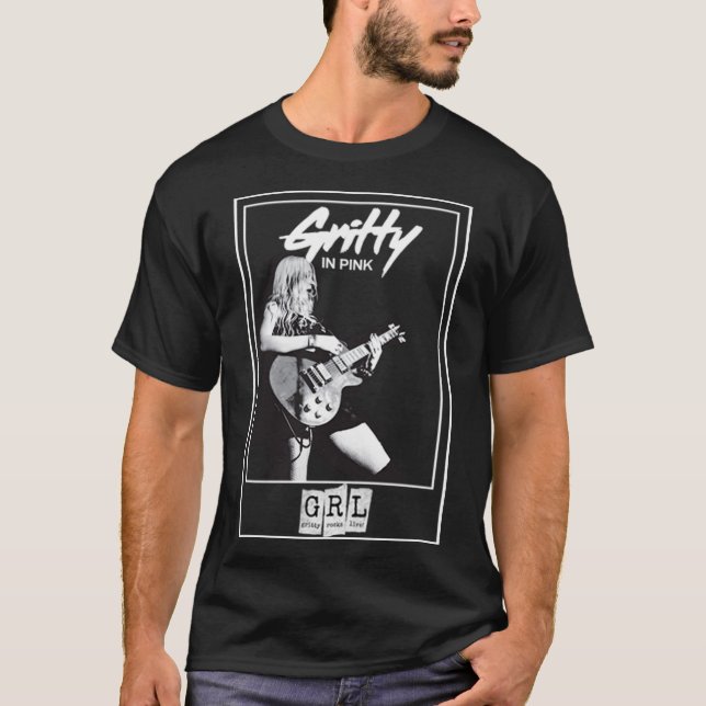 T-shirt Black Gritty Tee (Devant)