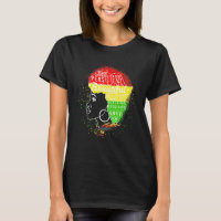 Black Histoire Mois Chemise Africaine Femme Afro J