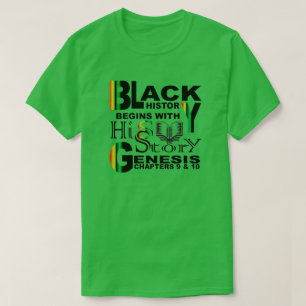 T-shirt Black History