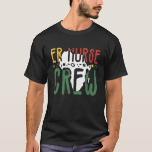 T-shirt Black History Mois Équipement infirmier Émergeance