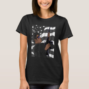 T-shirt Black History Mois Panther