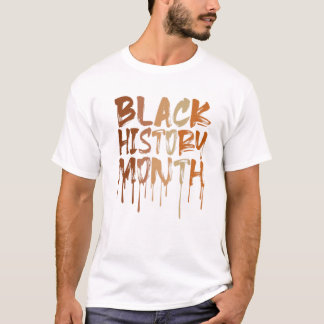 T-shirt Black History Month 2022 S Black History Melanin P